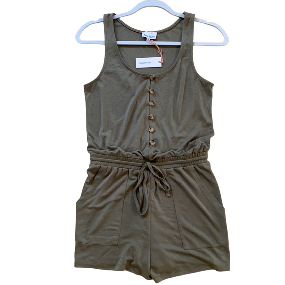 Heartloom Olive Romper